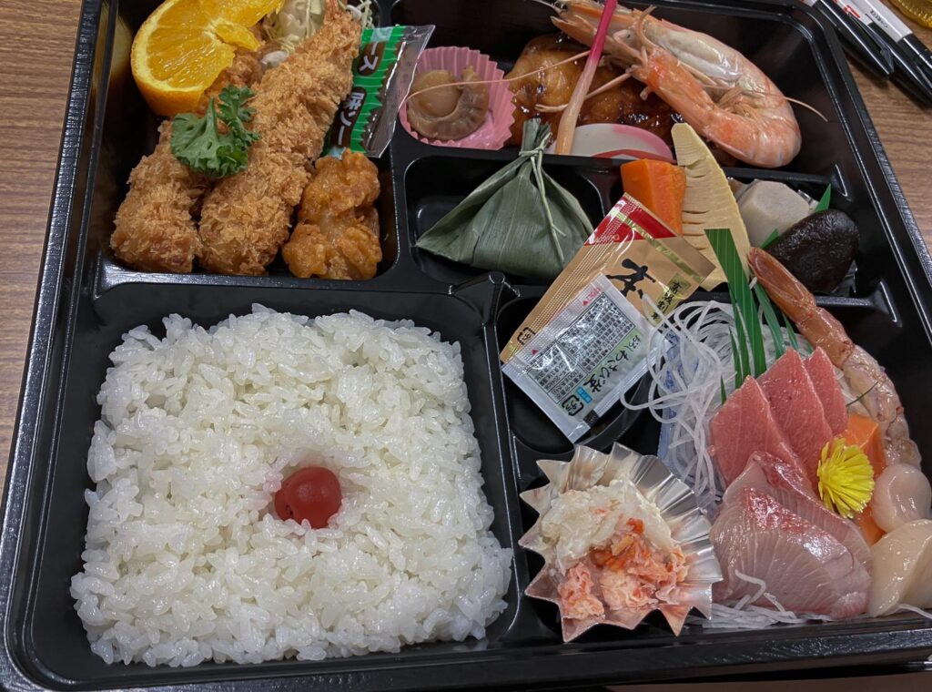 豪華なお弁当