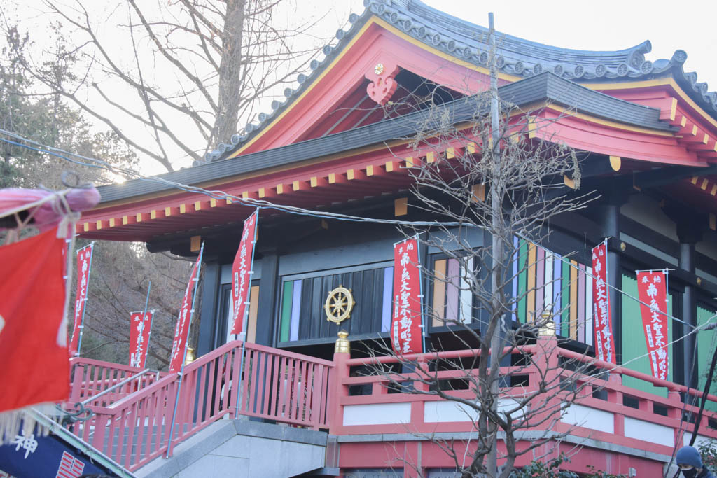 初詣、高幡不動の画像２